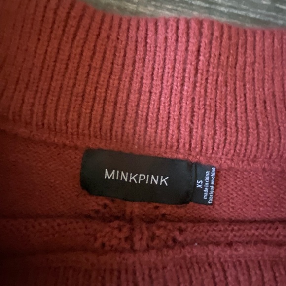 Mink Pink off shoulder sweater - Picture 8 of 11